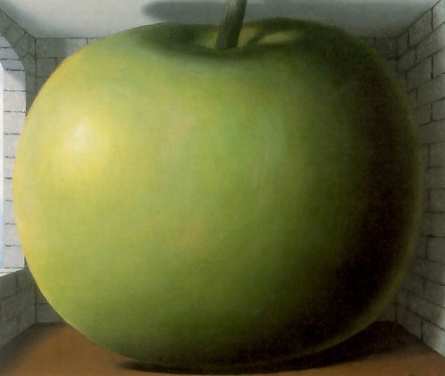 מגריט- תפוח בחדר